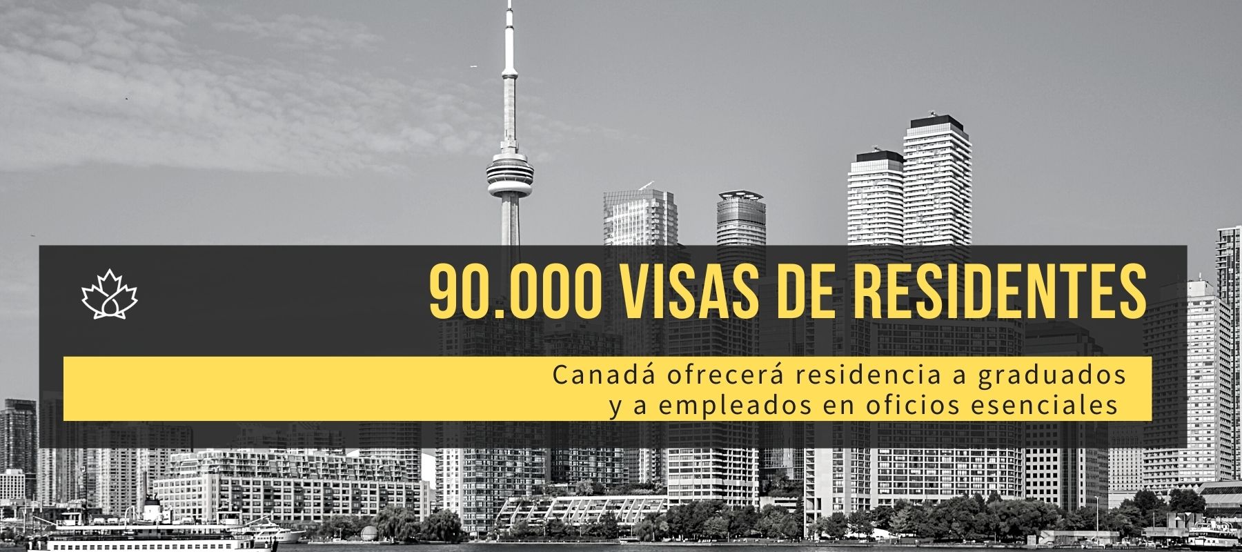 90.000 visas de residentes permanentes en Canada